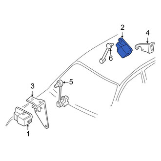BMW OE - Rear Headlight Level Sensor