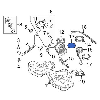 BMW OE - Fuel Pump Tank Seal