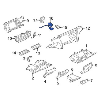 BMW OE - Rear 12 Volt Accessory Power Outlet