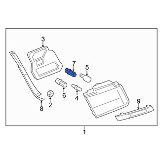 BMW OE - Rear Back Up Light Socket