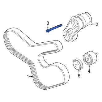 BMW OE - Belt Tensioner Bolt