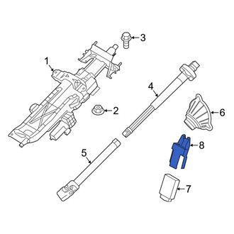 BMW OE - Steering Column Control Module Bracket