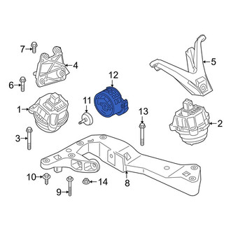 BMW OE - Automatic Transmission Mount
