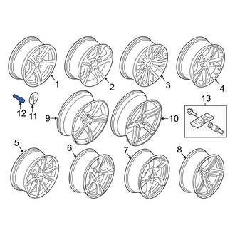 BMW OE - Wheel Lug Bolt