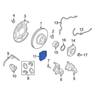BMW OE - Tire Pressure Monitoring System (TPMS) Control Module