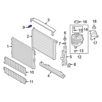 BMW OE - Engine Oil Temperature Sensor