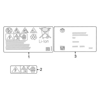 BMW OE - Information Labels - Labels