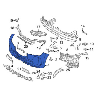 BMW OE - Front Bumper Cover