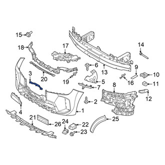 BMW OE - Bumper Cover Brace