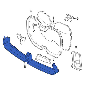 BMW OE - Front Lower Bumper Trim