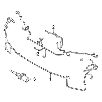 BMW OE - Front Bumper & Grille - Electrical Components (Wiring Harness)