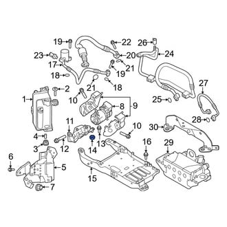 BMW OE - A/C Compressor Nut