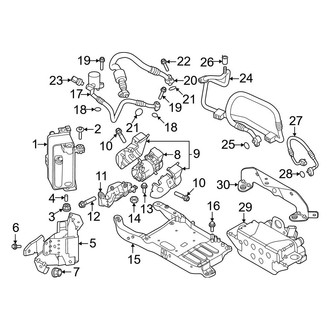 BMW OE - Air Conditioner & Heater - Condenser, Compressor & Lines