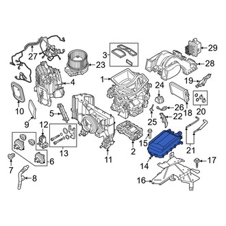 BMW OE - HVAC Heater Core Heater Element