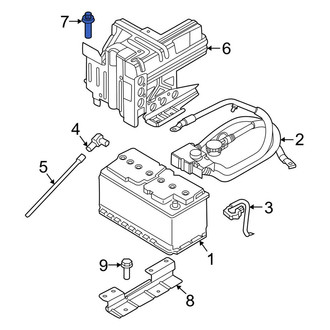 BMW OE - Battery Tray Bolt
