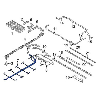 BMW OE - Front Center Drive Motor Battery Pack Control Module Wiring Harness