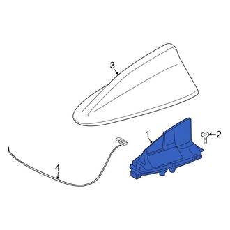 BMW OE - Radio Antenna Assembly