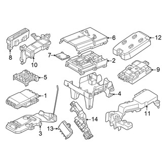 BMW OE - Electrical Components (Power Distribution Box, Front)