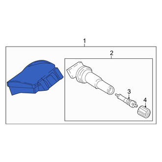 BMW OE - Tire Pressure Monitoring System (TPMS) Sensor