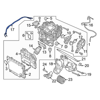 BMW OE - Front Hybrid Electric Motor Wiring Harness