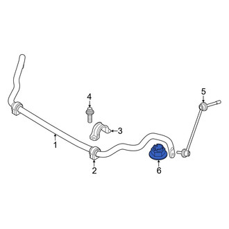 BMW OE - Suspension Stabilizer Bar Link Nut