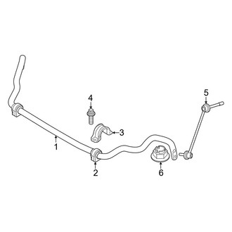 BMW OE - Front Suspension - Stabilizer Bar & Components (xDrive50)