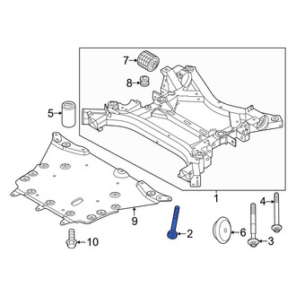 BMW OE - Front Suspension Crossmember Bolt