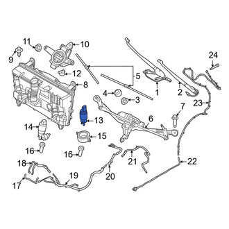 BMW OE - Windshield Washer Pump