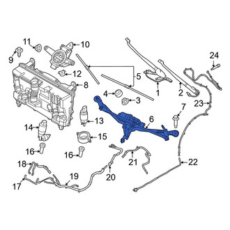 BMW OE - Front Wiper Motor