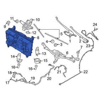 BMW OE - Washer Fluid Reservoir
