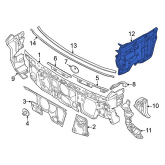BMW OE - Front Left Sound Absorber