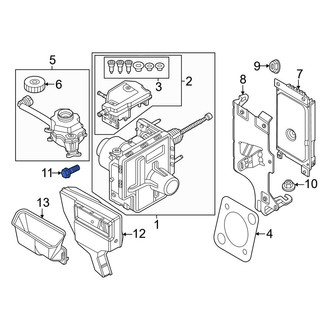 BMW OE - ABS Control Module Bolt