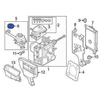 BMW OE - Brake Master Cylinder Reservoir Cap