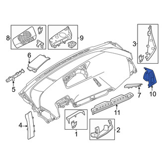 BMW OE - Front Left Dashboard Air Vent