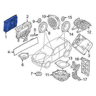 BMW OE - Radio Control Unit