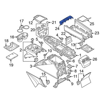 BMW OE - Center Console Latch