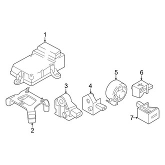 BMW OE - Restraint Systems - Air Bag Components (Modules & Sensors)