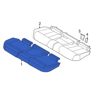 BMW OE - Rear Seat Cover