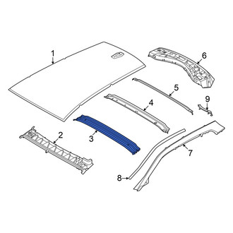 BMW OE - Front Roof Bow
