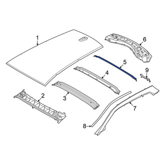 BMW OE - Rear Roof Bow