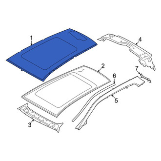 BMW OE - Outer Roof Panel
