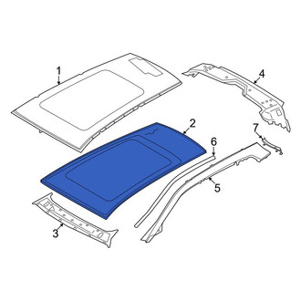 BMW OE - Inner Roof Panel