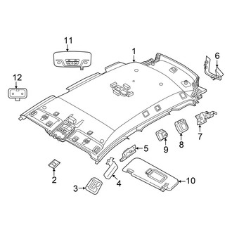BMW OE - Roof - Interior Trim (W/O Panoramic Roof)