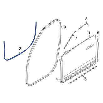 BMW OE - Front Outer Door Seal
