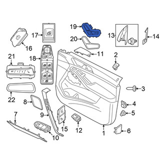 BMW OE - Front Left Power Seat Switch