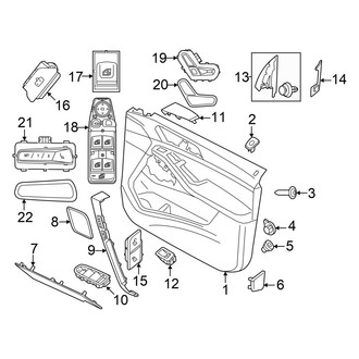 BMW OE - Front Door - Interior Trim