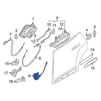 BMW OE - Front Left Door Lock Actuator Motor