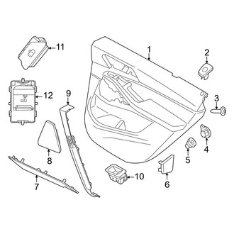 BMW OE - Rear Door - Interior Trim