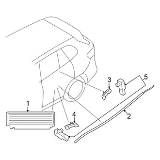 BMW OE - Rear Door - Interior Lamps