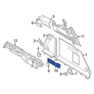 BMW OE - Rear Right Power Seat Switch